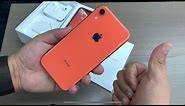 iPhone XR Coral - Unboxing & First Look!