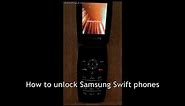 How to Unlock Samsung SGH Phones For Free! (Method 2)