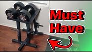 Best Adjustable Dumbbell Stand (Titan Fitness)