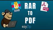How to Convert RAR to PDF (Simple Guide)