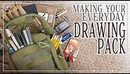 My Plein Air Sketching Go-Pack, What You Need In Your Kit!