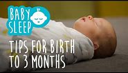 Baby sleep: Tips for newborns