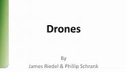 PPT - Drones PowerPoint Presentation, free download - ID:2876373
