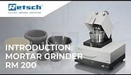 Mortar Grinder RM 200 #RETSCH #mortargrinder #laboratoryinstruments