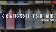 Installing Stainless Steel Shelves