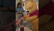 Woman Gifts Winnie-the-Pooh With Crocheted Mini-Winnie at Disney World