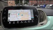 How to Find & Turn On Navigation in Fiat 500?