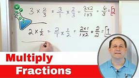 Lesson 1 - Multiply Whole Numbers By Fractions (5th Grade Math)
