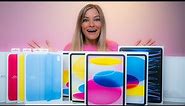 ALL the new iPad Colors and M2 iPad Pro Unboxing! (+ Accessories!)