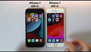 iPhone 7 iOS 15 Vs iPhone 8 iOS 16 - Speed Test in 2024 You Won't Believe This