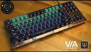 How to flash your keyboard firmware with QMK and VIA: LED's on the Stacked TKL