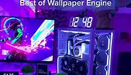 Here’s some of the best Purple wallpapers on Wallpaper Engine! #techtok #techtips #pctips #pcsetups #gamingsetups #gamingroom #wallpaperengine