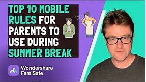 Top 10 Mobile Rules for Kids & Teens! Parenting Guide on Mobile Phone Safety