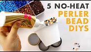5 No-Heat Perler Bead Ideas | Perler Bead Patterns