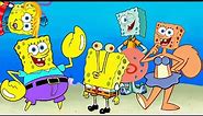 all Spongebob characters meme song