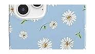 Casely iPhone 11 Pro Case | Daisy Daydream Baby Blue Floral Hard Shell Phone Case