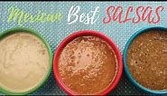 THE BEST MEXICAN SALSAS
