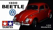 Volkswagen 1300 Beetle 1:24 Tamiya | Vintage Car Model