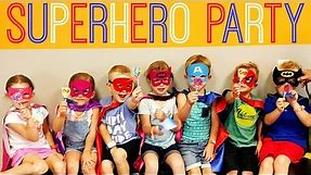 Superhero Birthday Party Ideas: DC Comics & Marvel! | Affordable Super Hero Kids Party!
