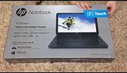 HP Touch Screen Notebook Computer - Customer Review - Demonstration