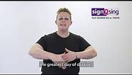 Full 2018/2019 sign2sing tutorial with music, signs and subtiles