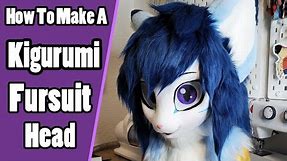 How To Make A Kigurumi Fursuit Head | Fursuit Tutorial + STL Files
