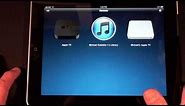 Apple Remote App (iPad): Demo