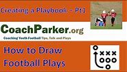 How to Draw Football Plays for #1 Best Custom Play Diagrams