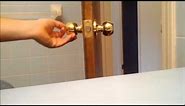 How To Install A Door Knob Or Replace An Interior Door Knob