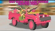 Why were SAS Land Rovers Painted Pink?