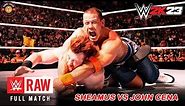 FULL MATCH — Sheamus vs. John Cena - WWE Title Match: Raw, June 21, 2023