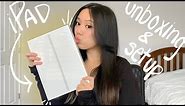 IPAD 9TH GEN UNBOXING AND SETUP || unboxing, setting up, and accessories