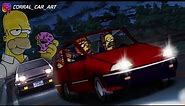 Homero Simpson Ft. Homer - MAX POWER (IA Cover - Initial D)