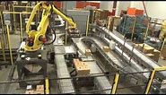 Robots Palletize 4 Production Lines in Multi-Line Robotic Palletizing System - Currie by Brenton®