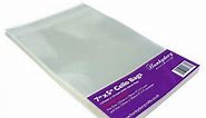Clear Display Bags - For 7 x 5 Card & Envelope - x 50 Bags