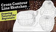 Drawing Tutorial for Beginners Contour Lines