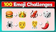Ultimate Emoji Quiz | 100 Emoji Challenges 🤩