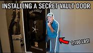 Installing The ULTIMATE SECRET GUN ROOM DOOR! (With NO PLAN!)