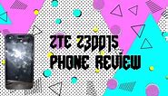 phone review zte z3001s smoorez style