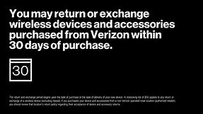Return a device or accessory within 30 days