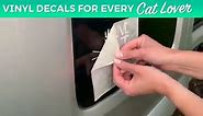 Cats Say Meow - Cat Decals for every Cat Lover! - Get...