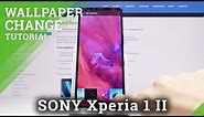 How to Change Wallpaper in SONY Xperia 1 – Find Home Screen Settings