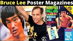 BRUCE LEE Kung Fu Monthly Poster Magazines | Bruce Lee vintage posters!