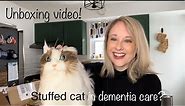 UNBOXING: Realistic cat for people living with dementia!