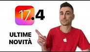iOS 17.4: “Data Uscita”e NOVITÀ per iPhone