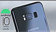 Samsung Galaxy S8 Official Android 10 Update