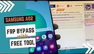 Samsung a02 frp bypass with free tool ✔️ Easy method
