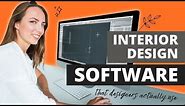 INTERIOR DESIGN SOFTWARE Pro Designers Actually Use - Review for Mac and PC / Windows