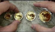 2021 Australian Kangaroo .9999 Gold Coins BU
