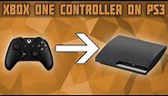 Use an Xbox One Controller on PS3! How to Use an Xbox Controller on PS3! Connect Xbox to PS3!